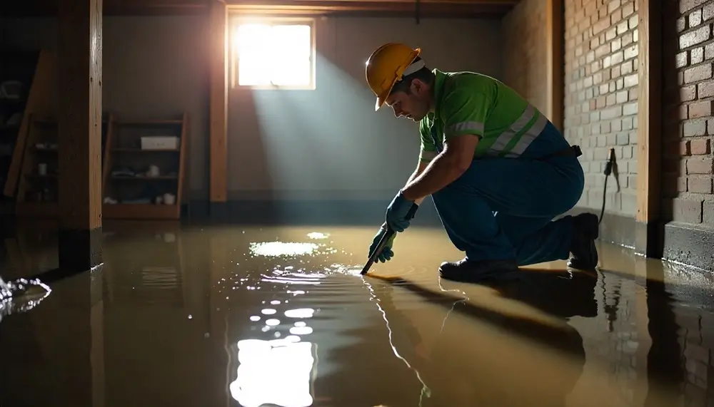 Professional water damage restoration services in Gibbstown, NJ